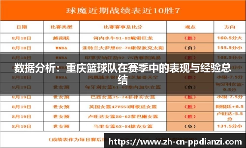 数据分析：重庆篮球队在赛季中的表现与经验总结
